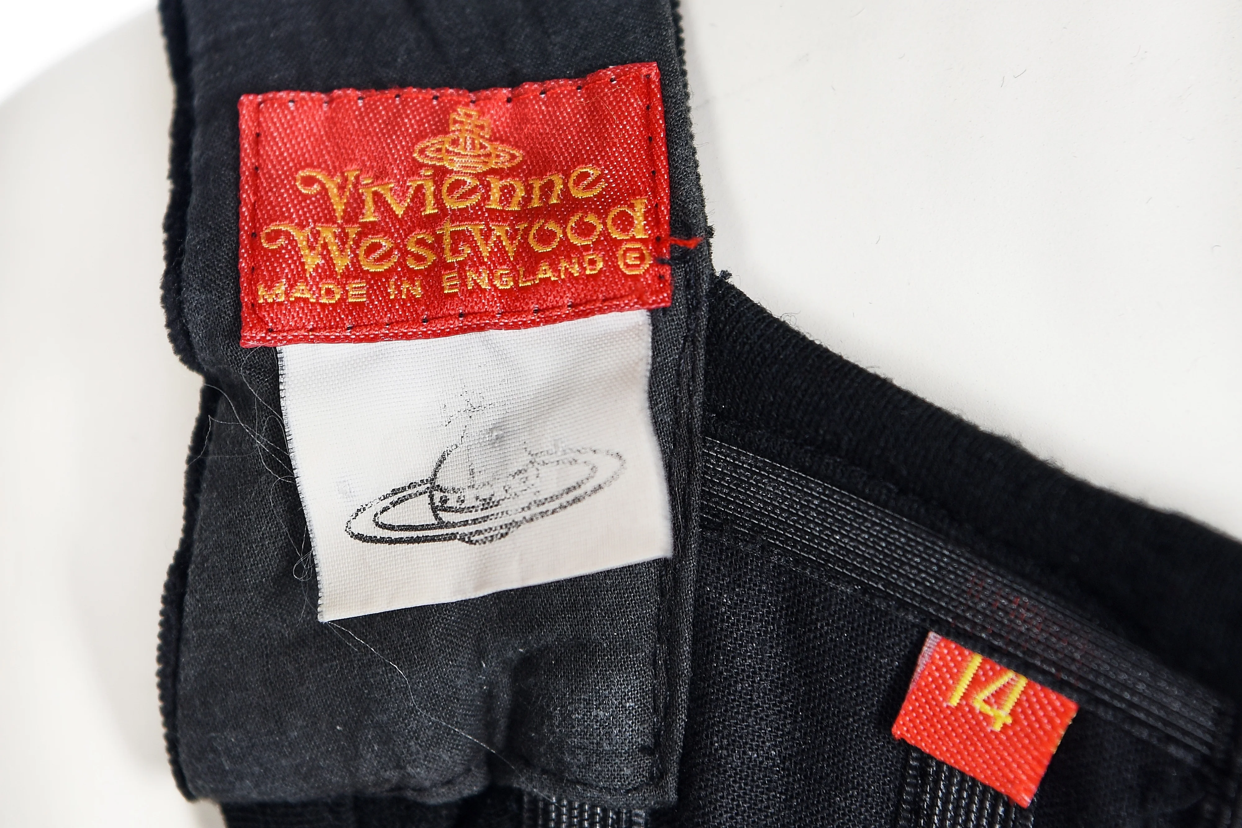 1980s Vivienne Westwood Red Label Black Velvet Corset - Image 8