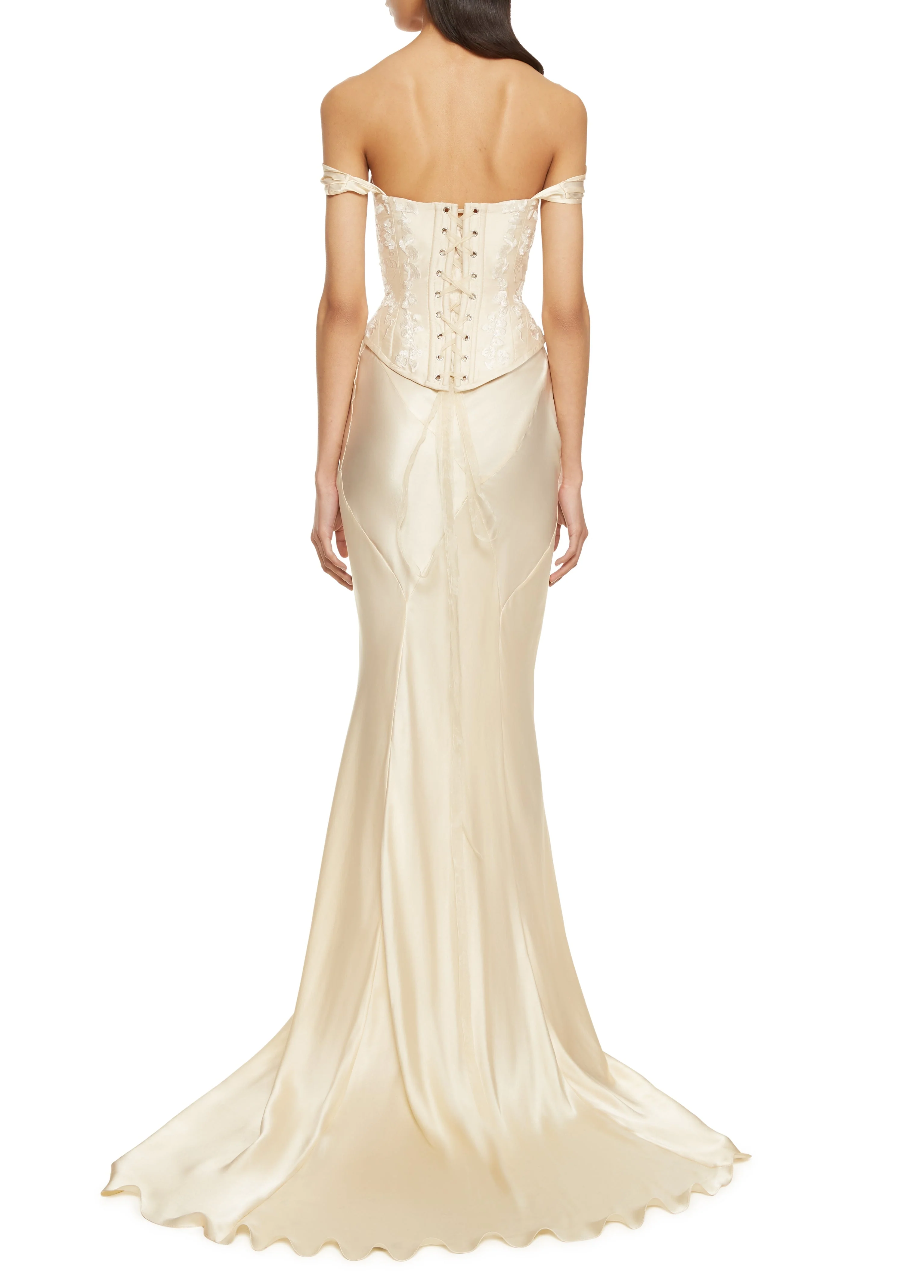 Aphrodite Corset - Pearl - Image 8