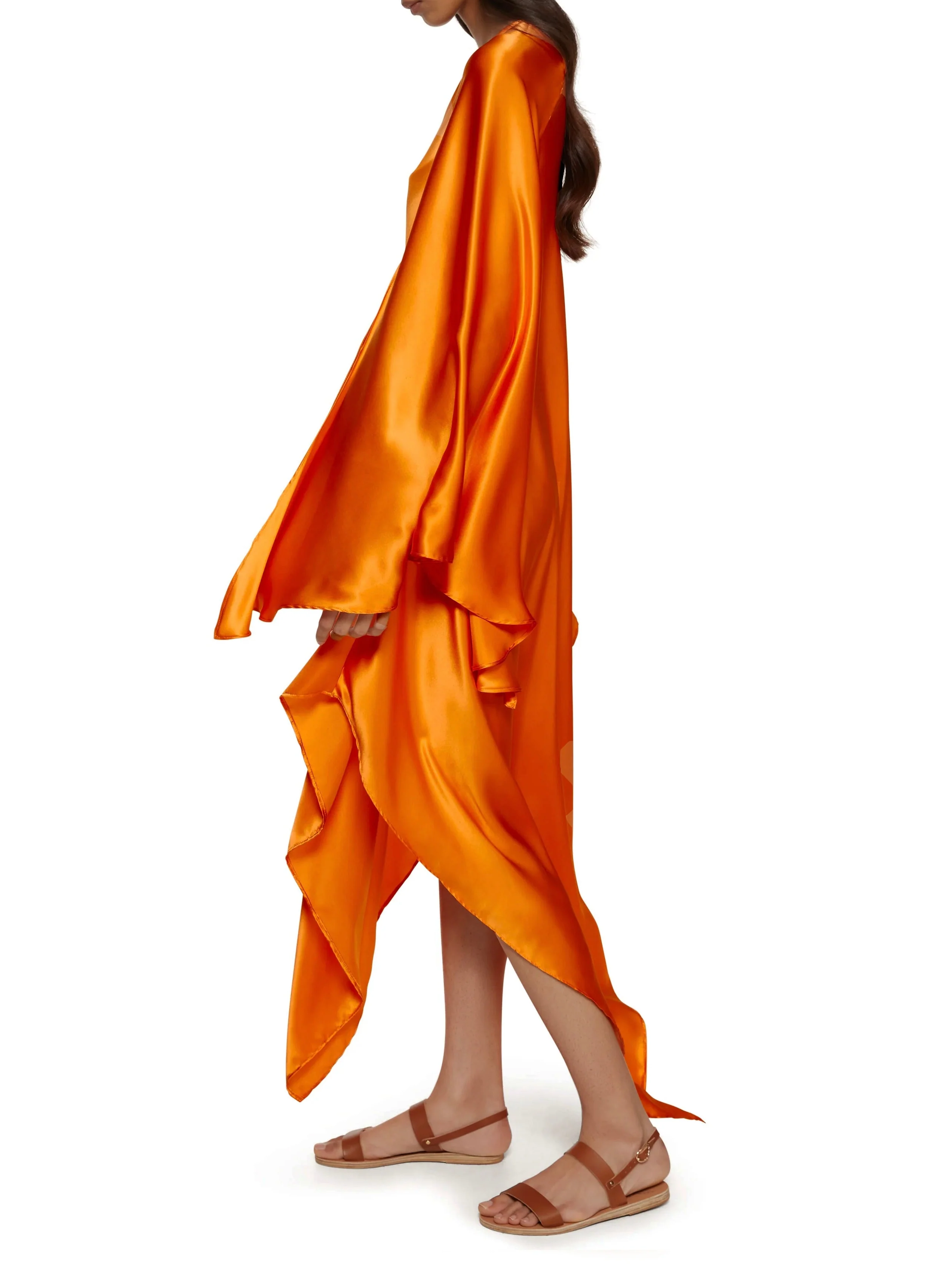 Aurora Dress - Burnt Orange - Image 6