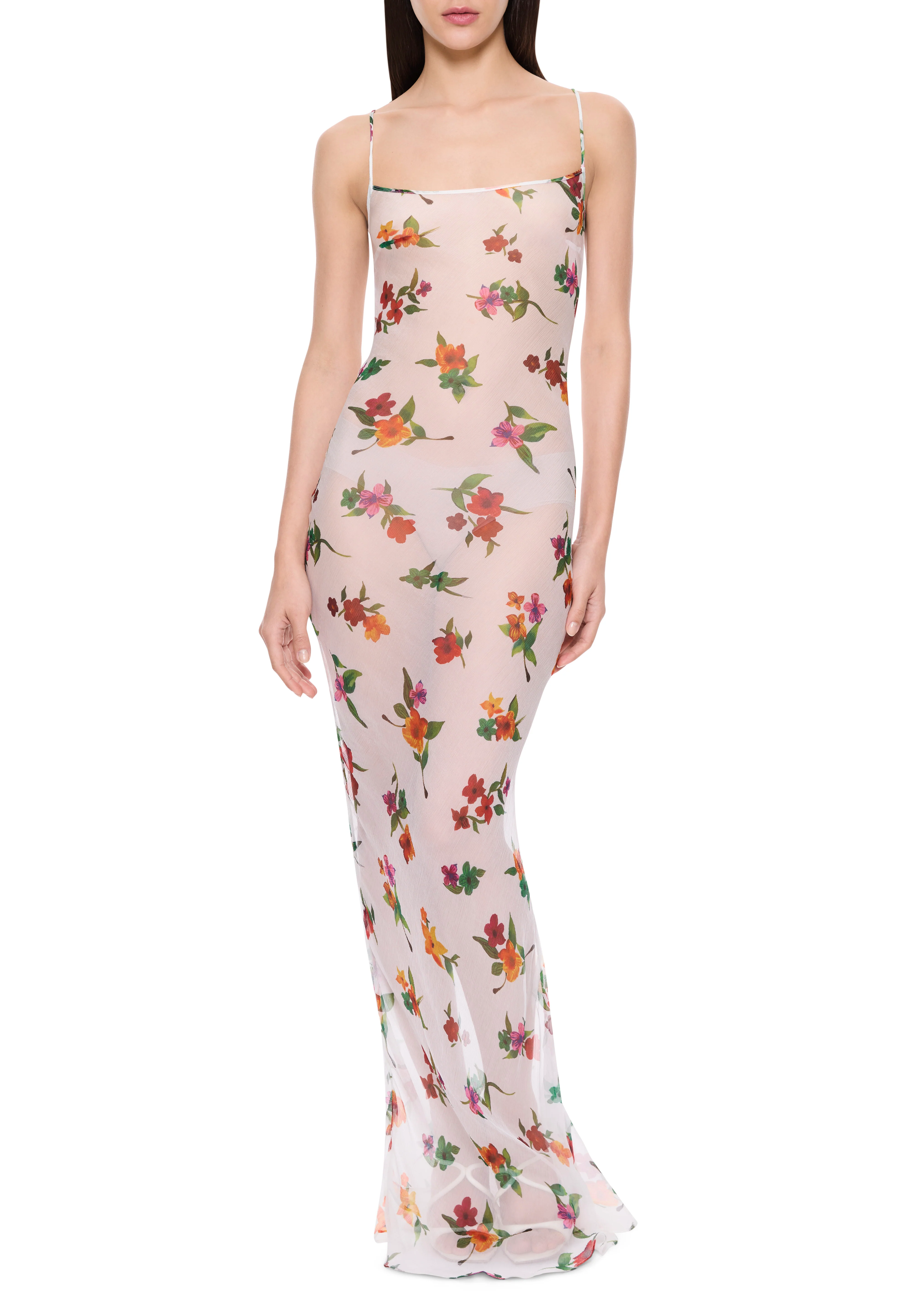 Georgina Sheer Slip Dress