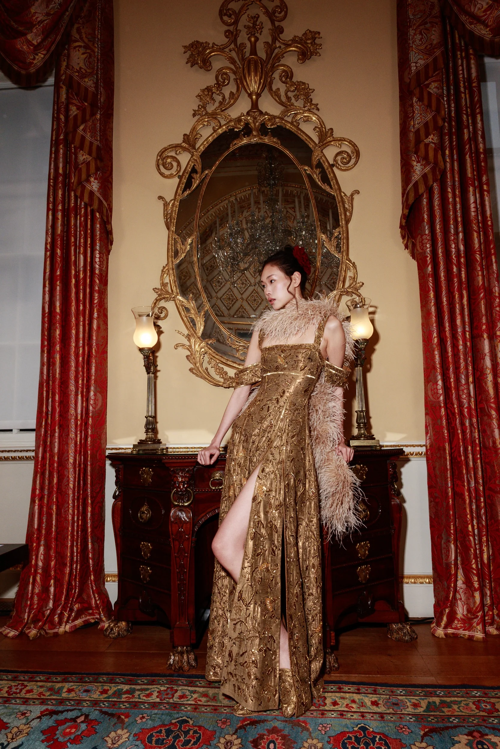 Honey Empire Gown - Image 8