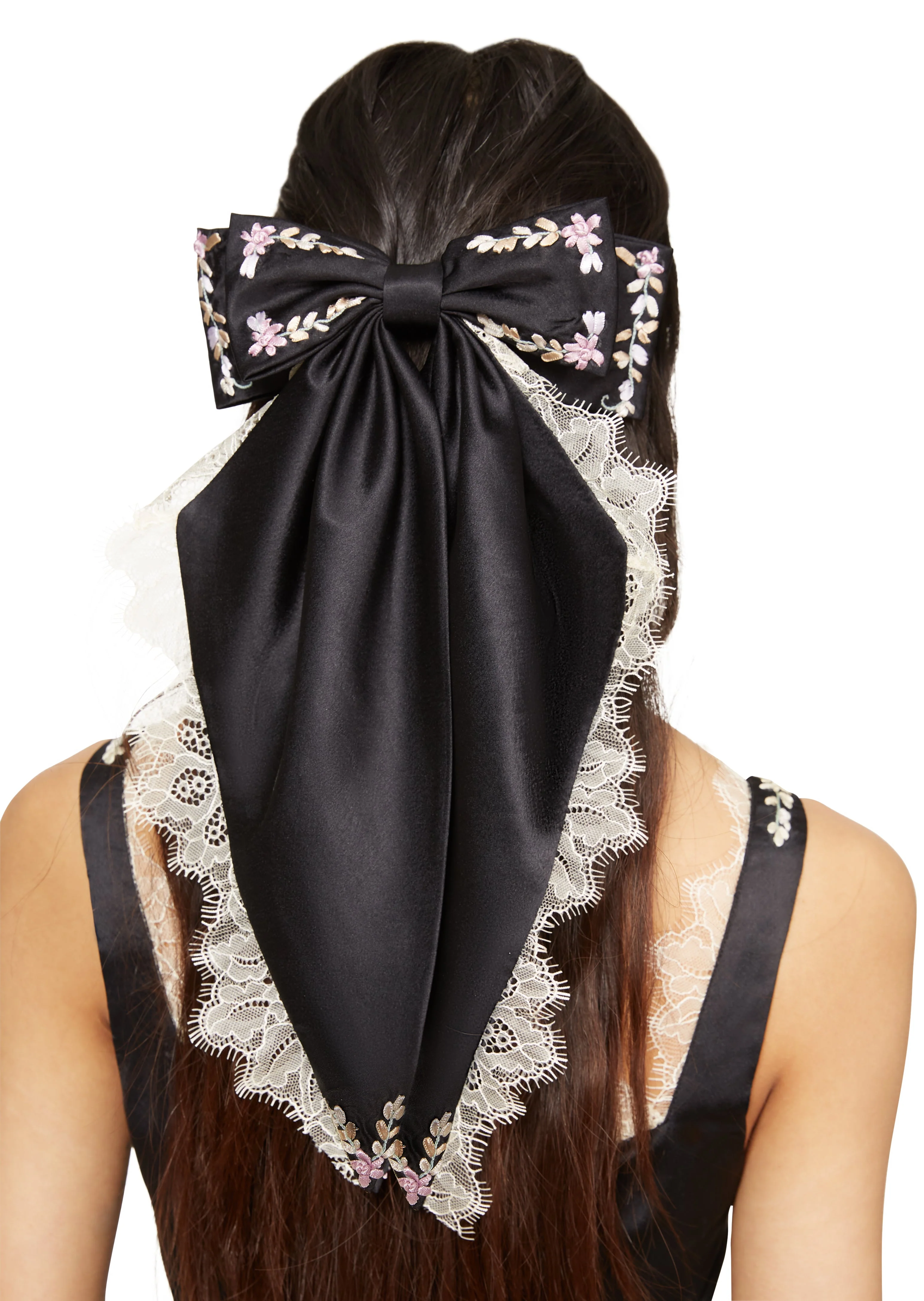 Isabella Bow - Black - Image 3