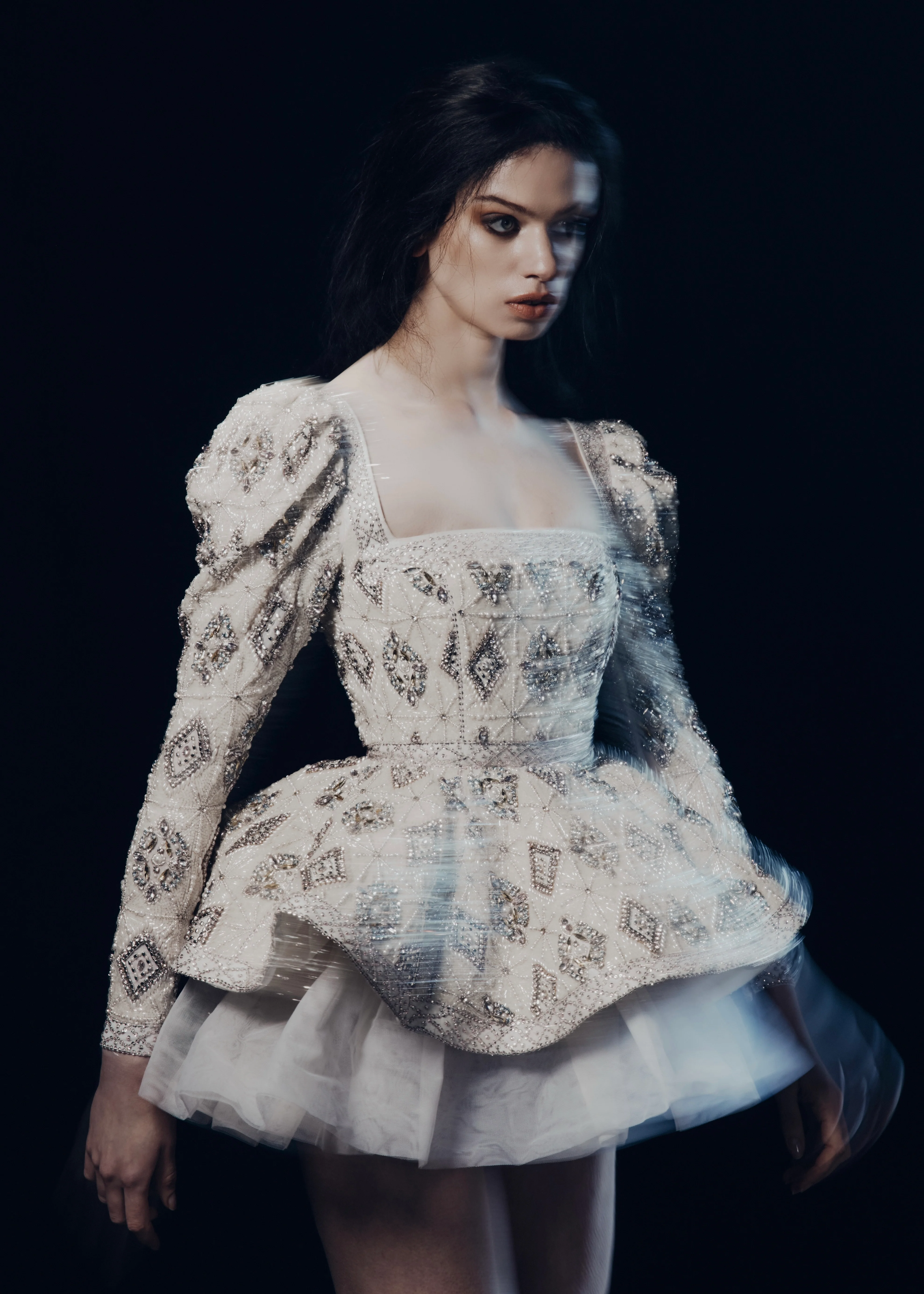 Josephine Dress - Opal - Image 4