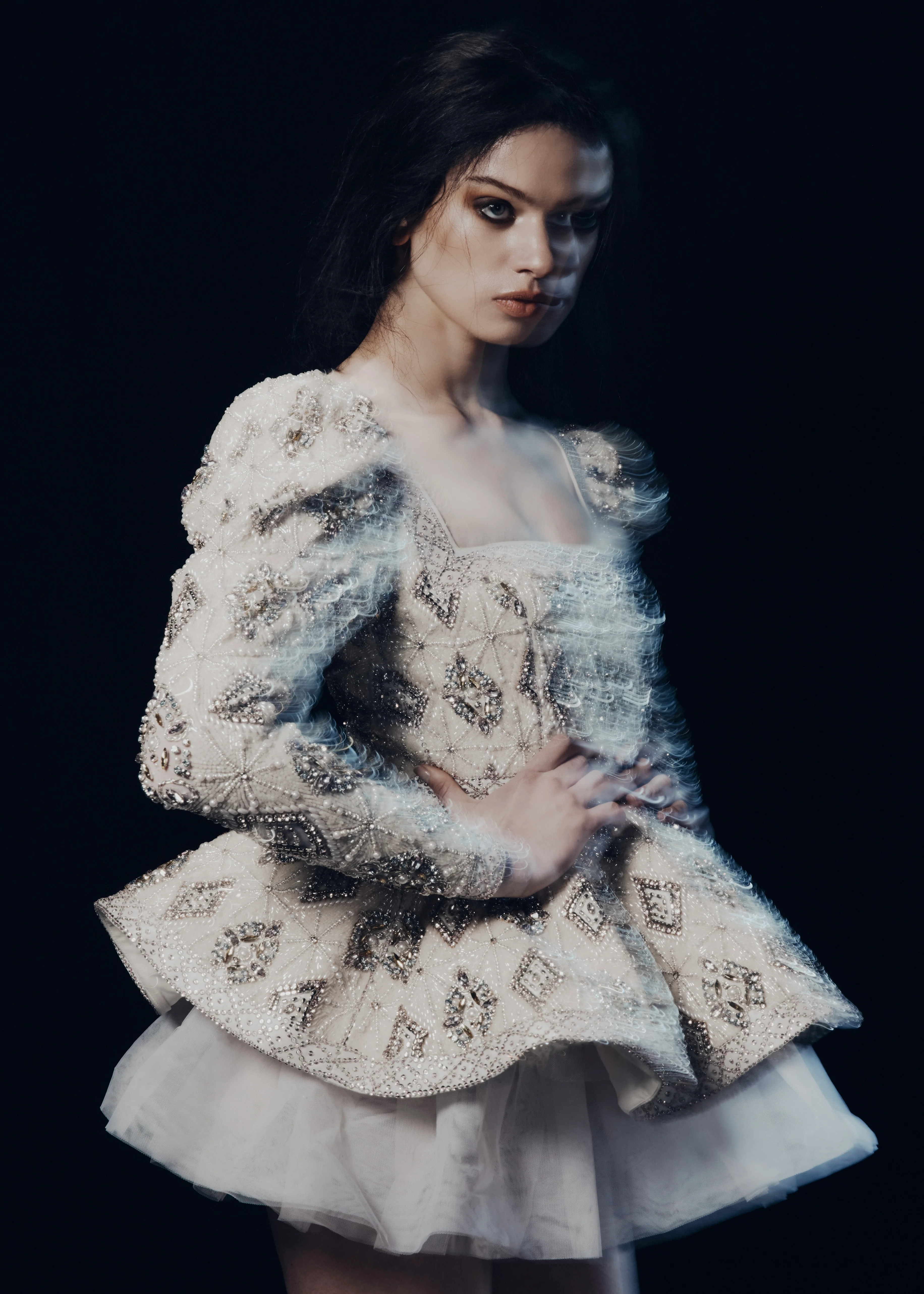Josephine Dress - Opal - Image 8