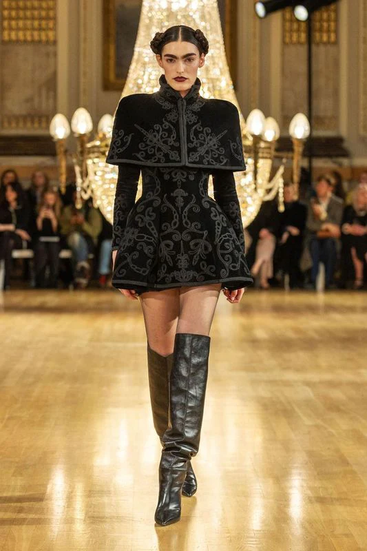 Othello Dress - Onyx - Image 3