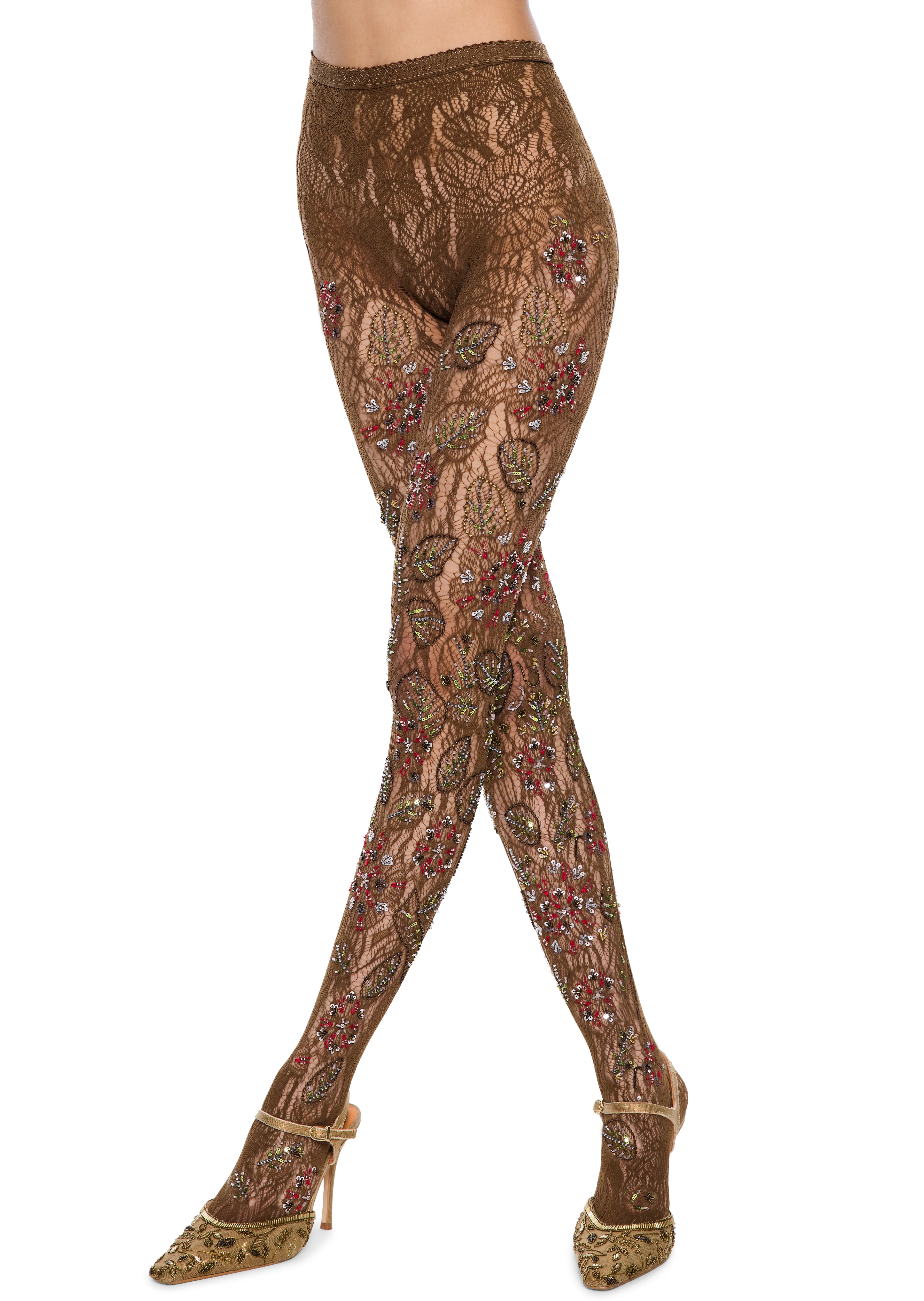 Petal Tights - Forest