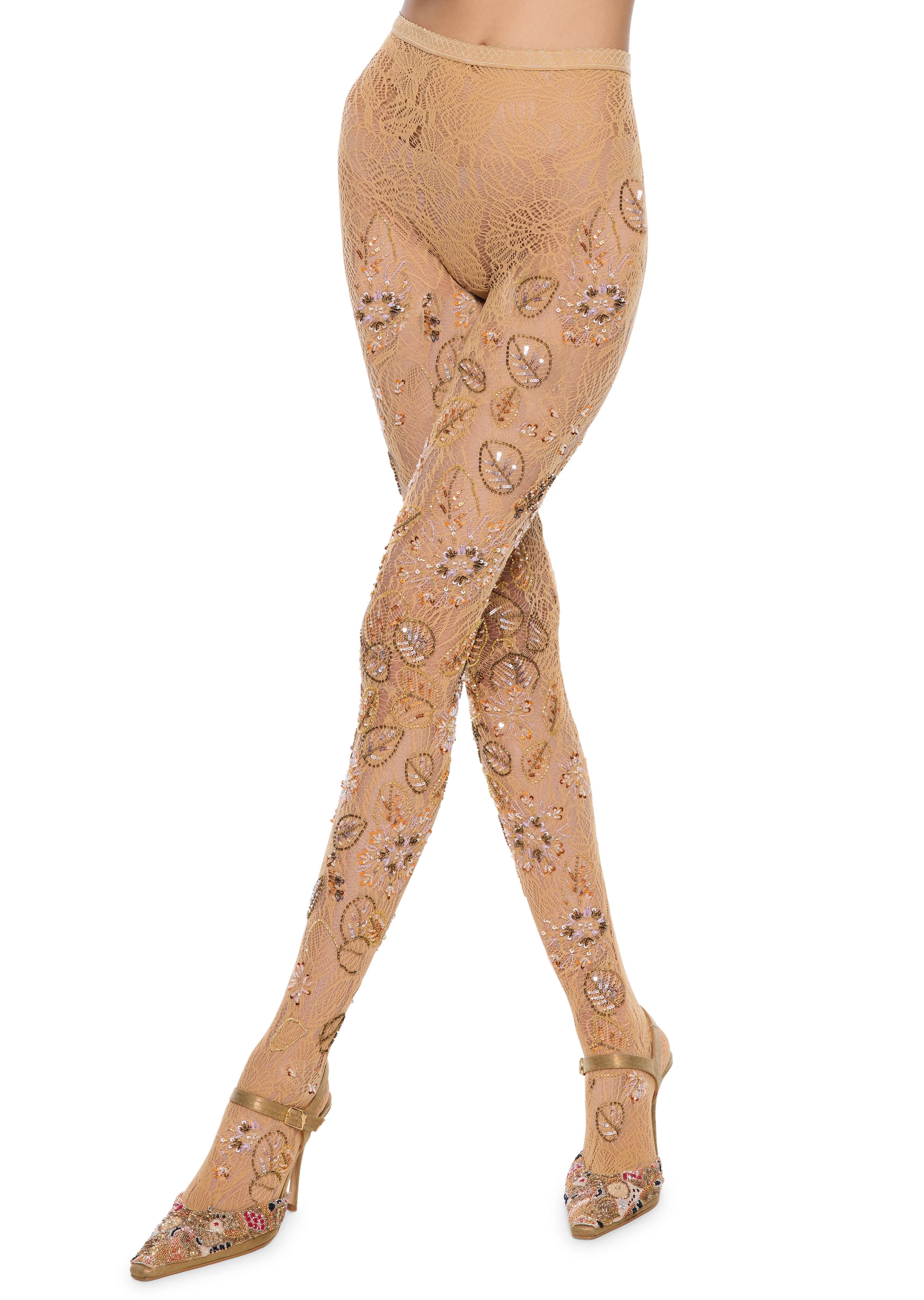 Petal Tights - Nectar