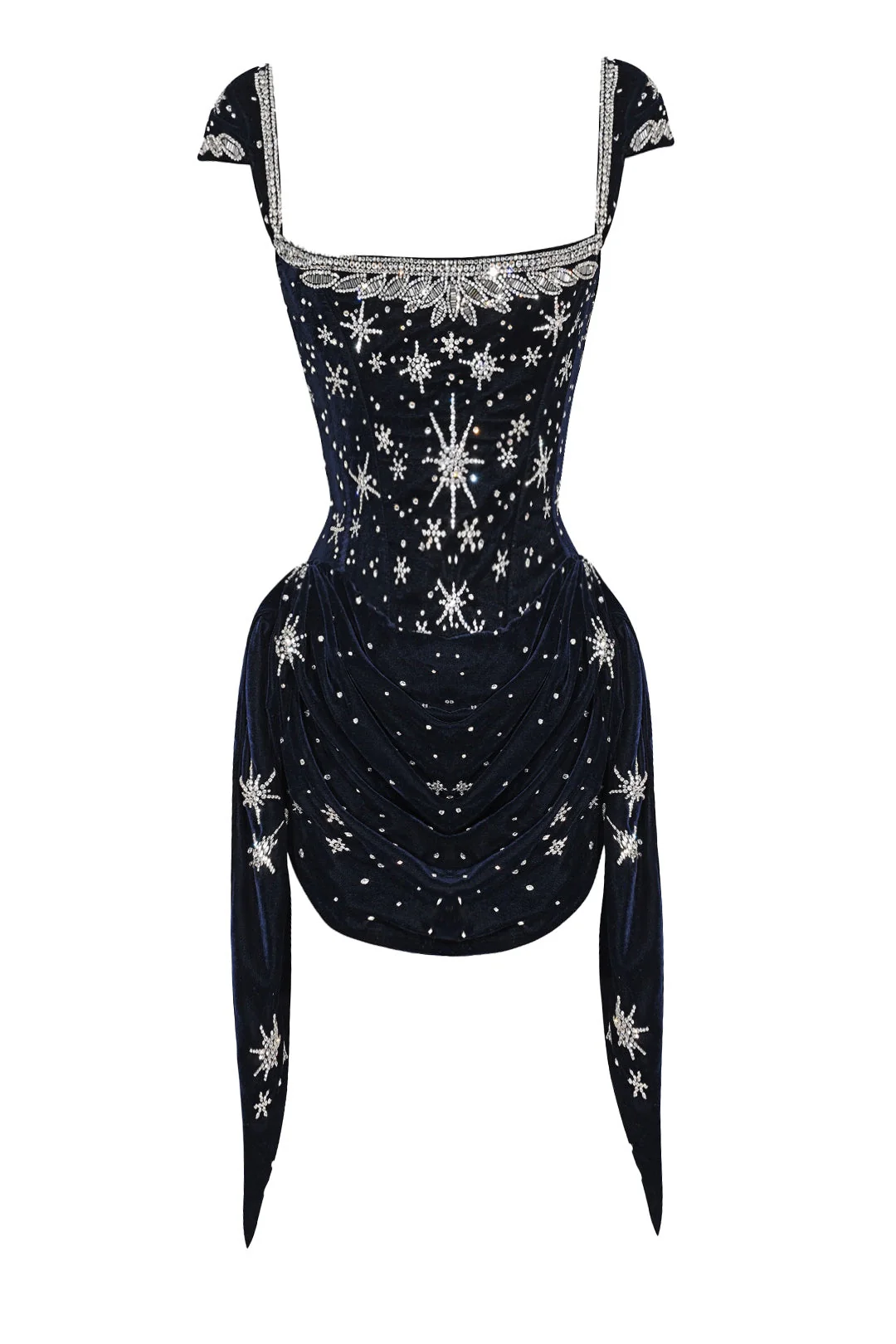 Stella Draped Mini Dress - Image 7