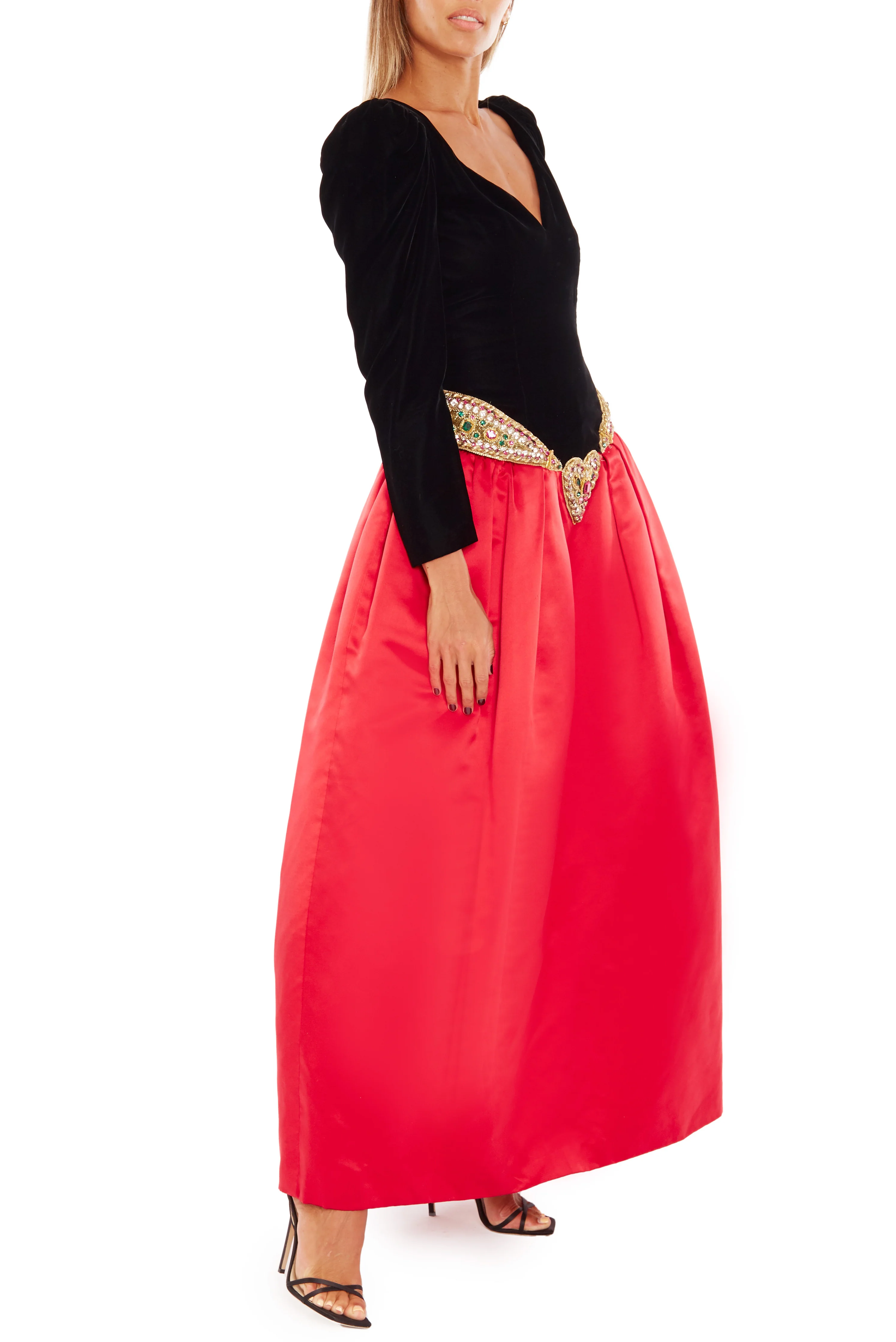 Vintage Oscar De La Renta Gown - Image 4